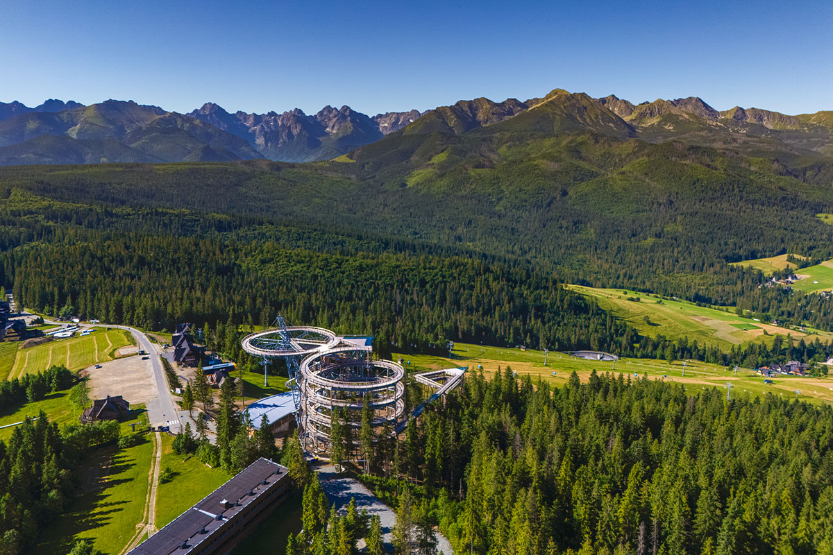 sky walk poronin