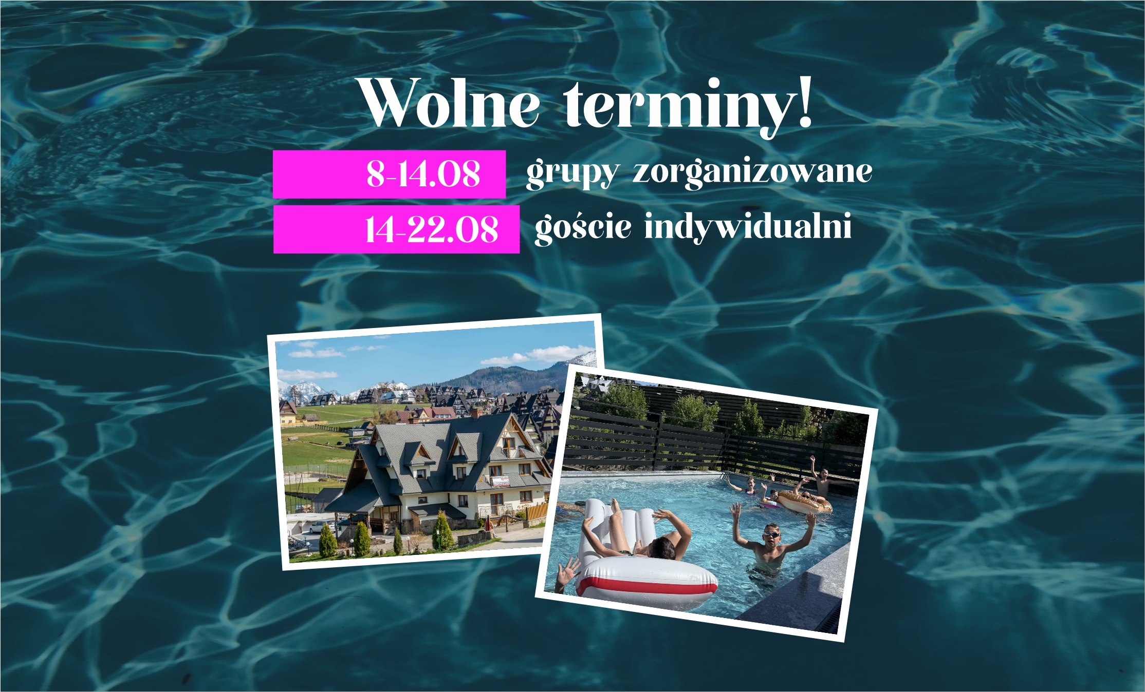 wakacje wolne terminy