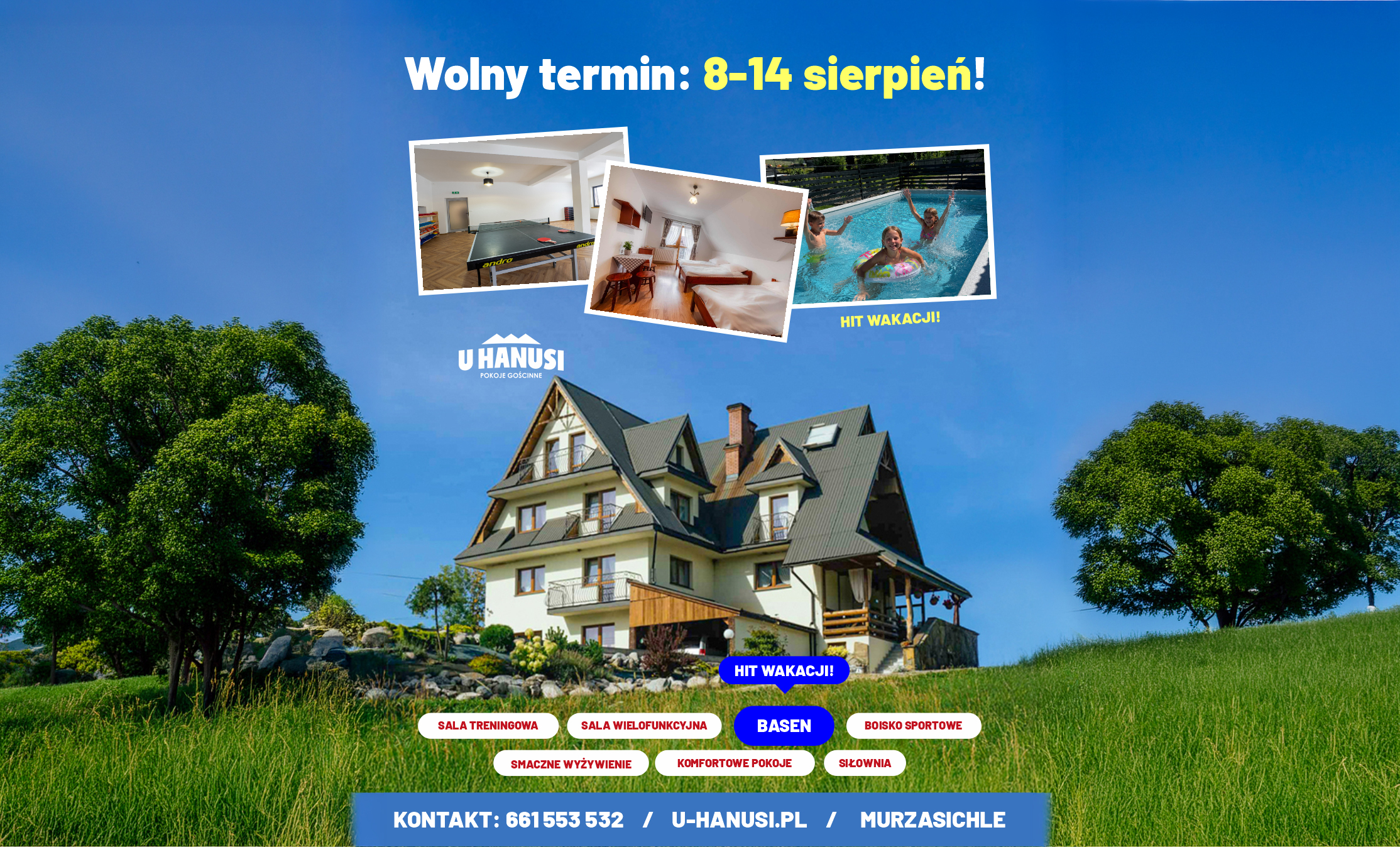 wakacje wolne terminy